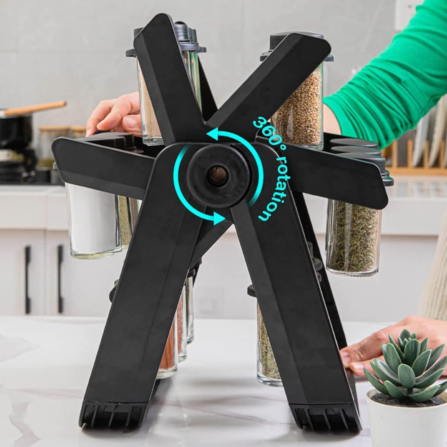 Ferris Wheel Spice Rack Set Souq Al Riyad