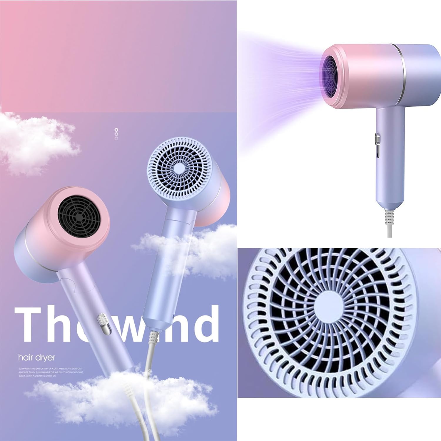 Folding & Portable Hair Dryer