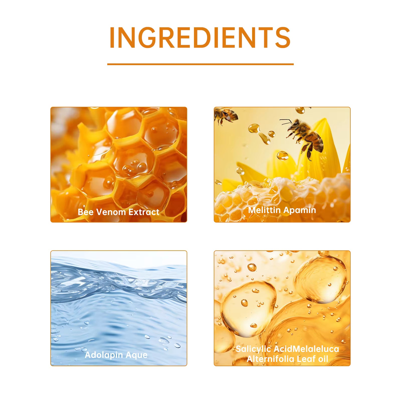 Tag Recede Bee Venom Repair Spray – Advanced Skin Tag & Wart Care | Natural Bee Venom Skin Repair Spray for Smooth Healthy Skin