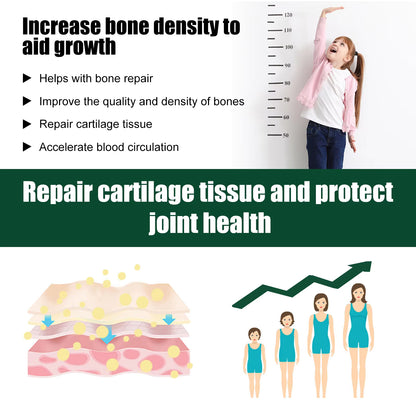 Height Booster Drops (30 ml) – Natural Growth Support Liquid Supplement | Bone Strength & Height Development for Kids & Teens