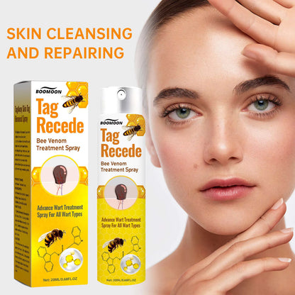 Tag Recede Bee Venom Repair Spray – Advanced Skin Tag & Wart Care | Natural Bee Venom Skin Repair Spray for Smooth Healthy Skin