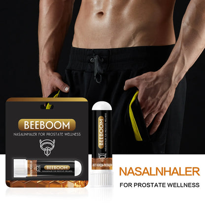 BeeBoom Nasal Inhaler for Prostate Wellness – Natural Bee Venom Prostate Support | Fast Absorbing Nasal Inhaler for Men’s Prostate Health