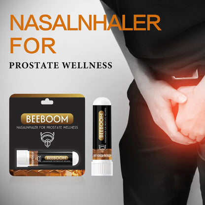 BeeBoom Nasal Inhaler for Prostate Wellness – Natural Bee Venom Prostate Support | Fast Absorbing Nasal Inhaler for Men’s Prostate Health