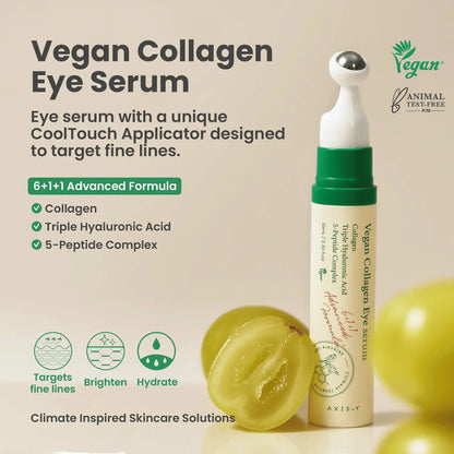 Vegan Collagen Eye Serum – Target Wrinkles, Puffiness &amp; Dark Circles Souq Al Riyad
