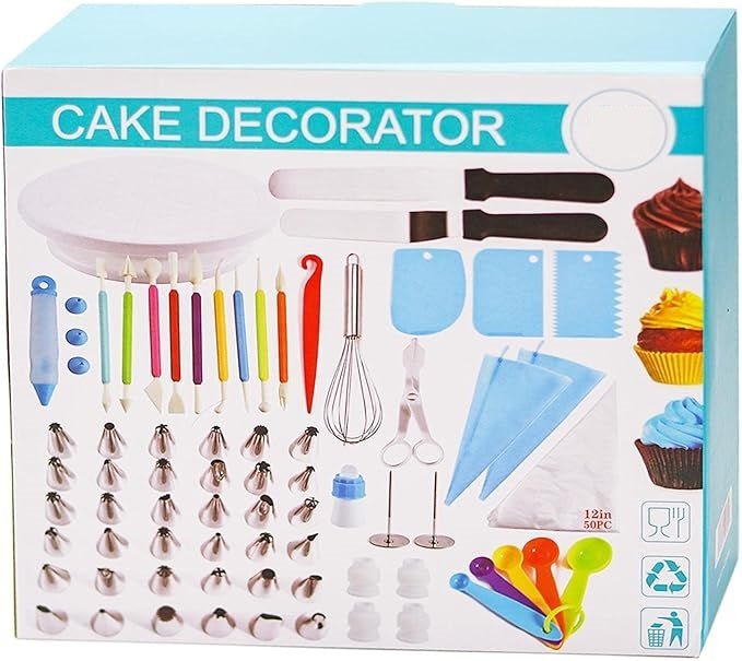 Cake Decorating Accessories Set (85 Pieces) – Complete Baking Kit