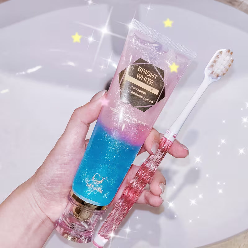 Oralhoe Nicotinamide Dazzle White Toothpaste – Whitening & Fresh Breath Toothpaste with Niacinamide | 100g Daily Oral Care Gel