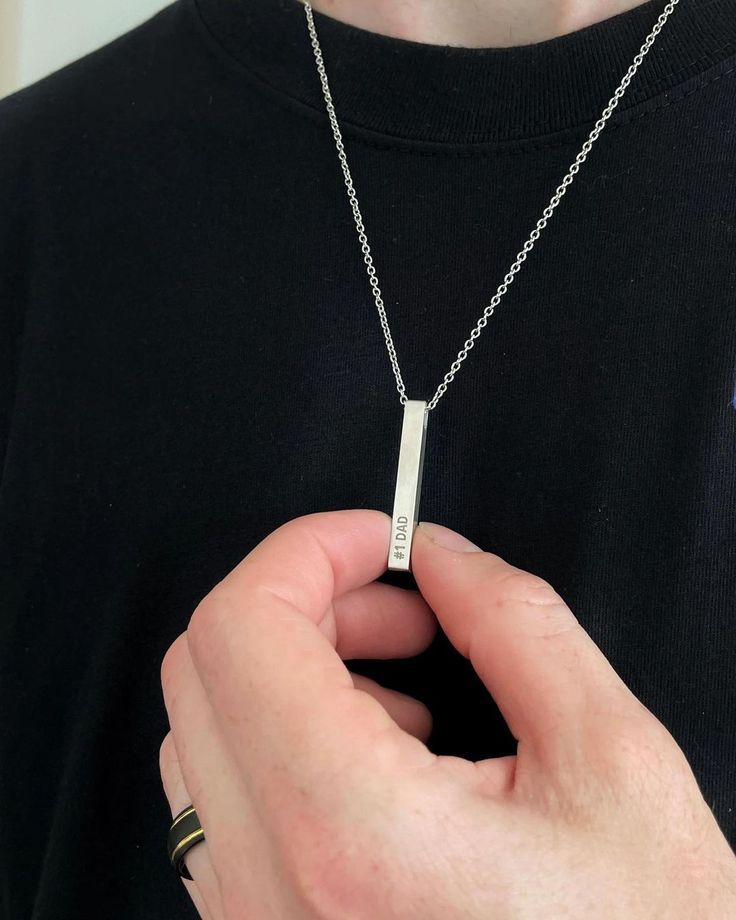 Ayat ul-Kursi Bar Pendant Necklace – Premium Gold Plated Quranic Verse Islamic Jewelry for Men & Women | Elegant Daily Wear Necklace