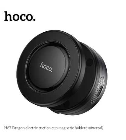 Hoco H87 Dragon – Electric Suction-Cup Magnetic Phone Holder (Universal) Souq Al Riyad