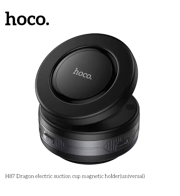 Hoco H87 Dragon – Electric Suction-Cup Magnetic Phone Holder (Universal) Souq Al Riyad