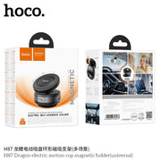 Hoco H87 Dragon – Electric Suction-Cup Magnetic Phone Holder (Universal) Souq Al Riyad