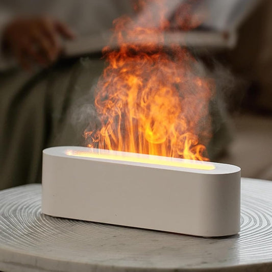 Home Flame Aroma Diffuser – Fireplace Mist Humidifier & Essential Oil Diffuser Souq Al Riyad