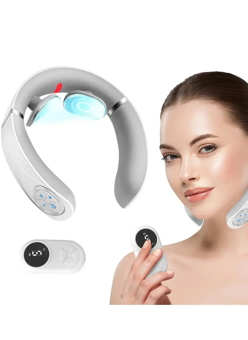 Smart Neck Massager with Heat – Cordless, Lightweight &amp; Adjustable Souq Al Riyad