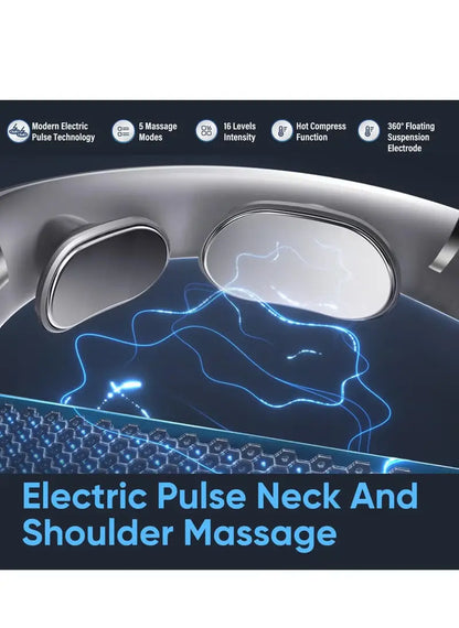 Smart Neck Massager with Heat – Cordless, Lightweight &amp; Adjustable Souq Al Riyad