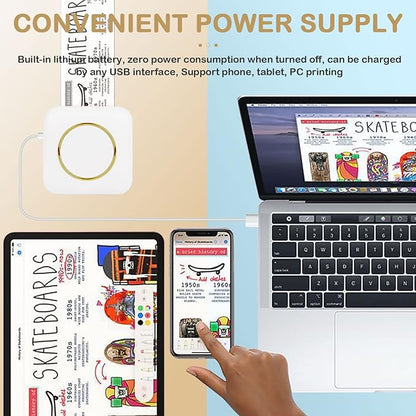 Portable Mini Printer – BT Instant Printing Souq Al Riyad