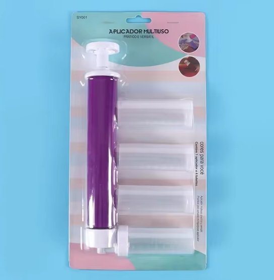 Cake Decorating Pump Set – Ergonomic Piping Tool with Multi-Style Nozzles Souq Al Riyad