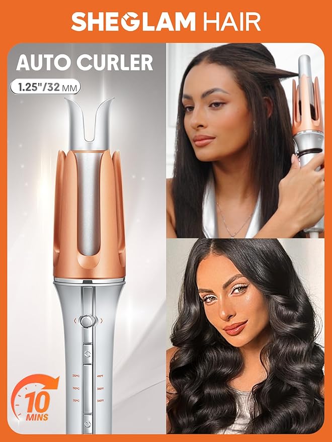 SHEGLAM It-Curl™ One-Touch Ceramic Hair Curler Souq Al Riyad